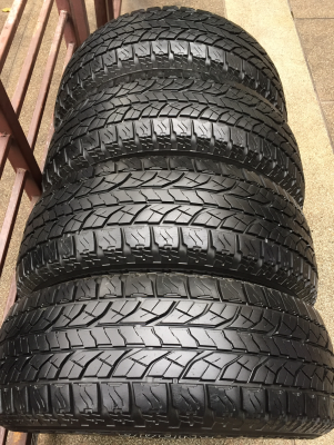 ยาง All Yokohama 265 70 16 ปลายปี12 ดอกเต็ม ไม่มีปะ ราคาไม่แพง