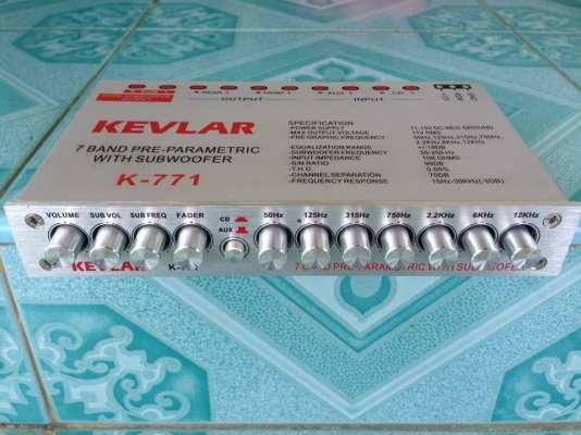 ปรี7แบน เคฟล่าร์ ขาย 750 บาท มือสองใช้งานปกติทุกชิ้น สนใจ0892425454 อยู่สระบุรีส่งได้