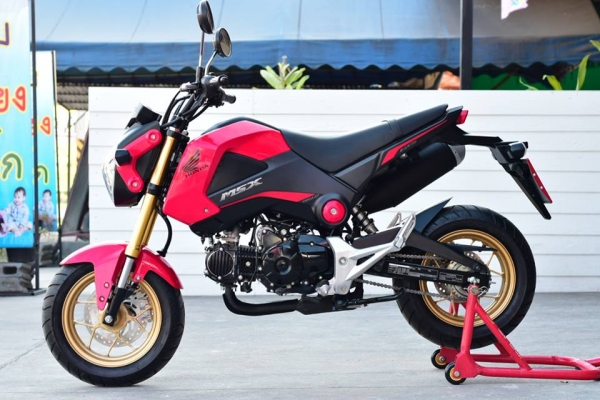 HONDA MSX 125 สภาพป้ายแดง ราคา เบา ๆ HONDA MSX 125 สภาพป้ายแดง ราคา เบา ๆ