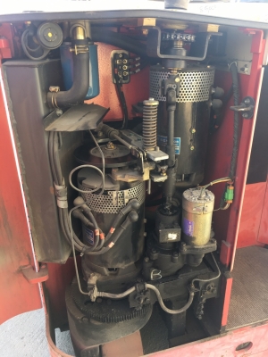 โฟล์คลิฟท์ไฟฟ้า ยี่ห้อ Nissan รุ่น HC01 งาสไลด์