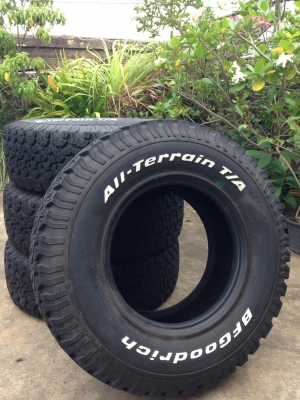 ขายยาง BF Goodrich  มือสอง 265/75/16  ปี13 จำนวน 4 เส้น