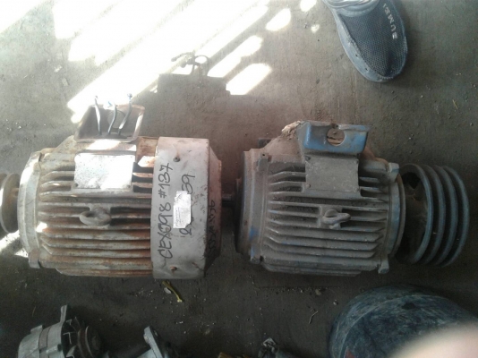 มอเตอร์ Mitsubishi 5 แรงและ 3 แรง เก่านอก