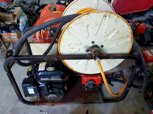 ชุดปั้มฉีดยา kawasaki เครื่องยนต์ 5แรงม้า พร้อมปั้มฉีดยา ok ceramic 6หุน พร้อมใช้งานเลย นำเข้าจากญี่ปุ่น