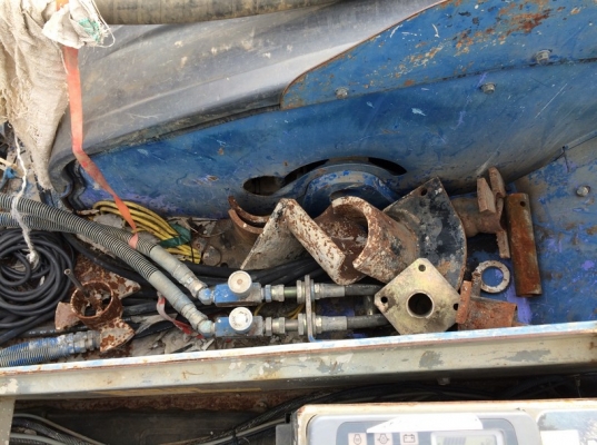 รถเจาะเสาเข็ม Hitachi EX55UR-3 จากญี่ปุ่น