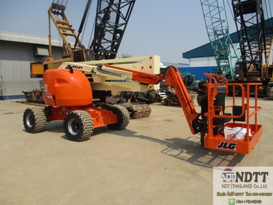 ขายรถกระเช้า! JLG 450AJ ปี2006 นำเข้า USA สูง14เมตร ไม่เคยใช้งานในไทย ขายไม่แพงครับ BY NDTT 061-419-4021(ไปป์)