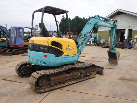 Kubota U-40-3S เก่าญี่ปุ่น แทรคเหล็กหุ้มก้อนยาง