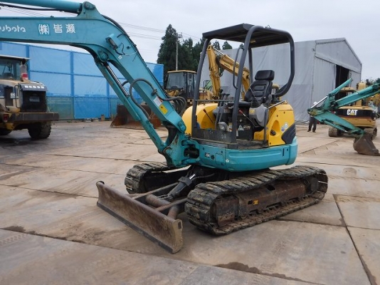 Kubota U-40-3S เก่าญี่ปุ่น แทรคเหล็กหุ้มก้อนยาง