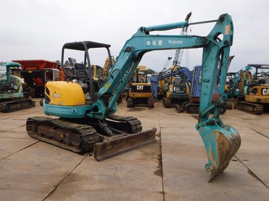 Kubota U-40-3S เก่าญี่ปุ่น แทรคเหล็กหุ้มก้อนยาง