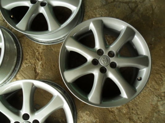 แม็กเก๋งขอบ17 เอนไกแท้ 5รู100 สีเทากัล สวยๆ