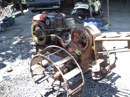 รถไถเดินตาม พร้อมเครื่องมิซซู 8.5 แรง สภาพพร้อมใช้งาน ลดแล้วอยากขาย