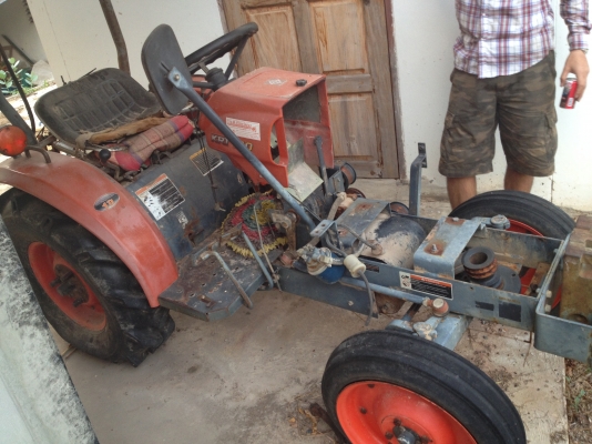 ขายโครงรถ kubota KRT-140 ราคาหมื่นกว่า (ขายแล้วกลางอากาศครับ)