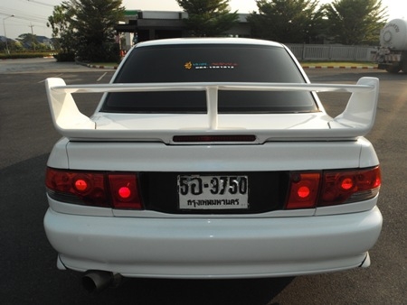 ขายรถมิตซูบิชิ เครื่อง 4G63 เทอร์โบ อินเตอร์ ชุดแต่ง EVO3ขับดีเครื่องเสียงตรึมแก๊สLPG.อยู่สุพรรณบุรี