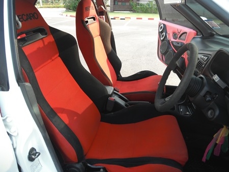 ขายรถมิตซูบิชิ เครื่อง 4G63 เทอร์โบ อินเตอร์ ชุดแต่ง EVO3ขับดีเครื่องเสียงตรึมแก๊สLPG.อยู่สุพรรณบุรี