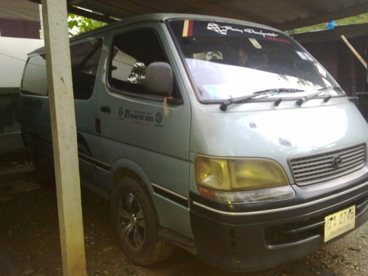 ขาย! รถตู้ Toyota เครื่อง1J, ติดแก๊ส LPG ขาย! รถตู้ Toyota เครื่อง1J, ติดแก๊ส LPG