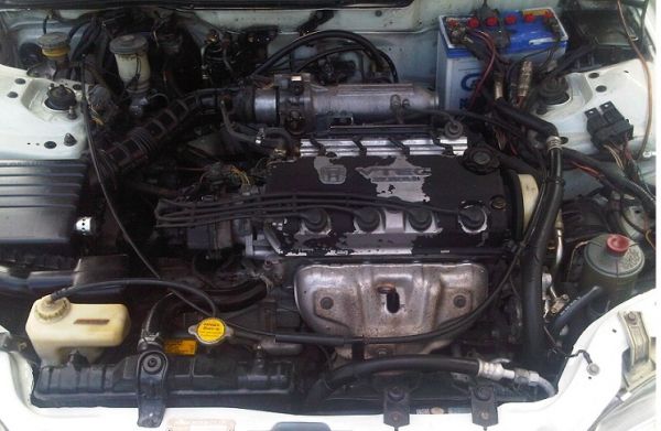 Civic EG 4ประตู ท๊อป ปี93 สีขาว D15B V-TEC M/T+LPG แต่งFerio สภาพพองามครับ