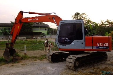 ขาย Hitachi 100 - 1 เอกสาน อินวอย์ รถพร้อมทำงาน  รถใช้ในฟามร์