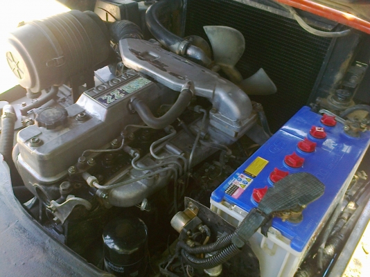 โฟล์คลิฟท์TOYOTA รุ่น6  2.5ตันเสายก4ม.เครื่อง2z แน่นๆ รถเดิมๆสวย