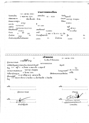 ขายหัวลาก scania 360hp