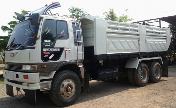 HINO FM 3 M NLD ปี 39 สวย เดิม บาง ดัมพ์สามมิตรลอนเฉียง งามๆมาแล้ว (ทีมงานรถคุณภาพ)