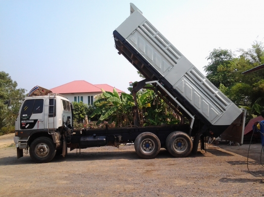 HINO FM 3 M NLD ปี 39 สวย เดิม บาง ดัมพ์สามมิตรลอนเฉียง งามๆมาแล้ว (ทีมงานรถคุณภาพ)