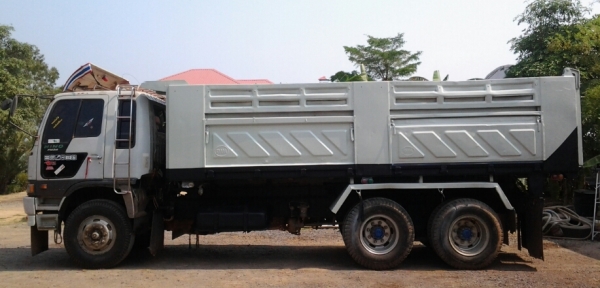 HINO FM 3 M NLD ปี 39 สวย เดิม บาง ดัมพ์สามมิตรลอนเฉียง งามๆมาแล้ว (ทีมงานรถคุณภาพ)