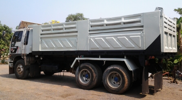 HINO FM 3 M NLD ปี 39 สวย เดิม บาง ดัมพ์สามมิตรลอนเฉียง งามๆมาแล้ว (ทีมงานรถคุณภาพ)