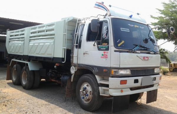 HINO FM 3 M NLD ปี 39 สวย เดิม บาง ดัมพ์สามมิตรลอนเฉียง งามๆมาแล้ว (ทีมงานรถคุณภาพ)