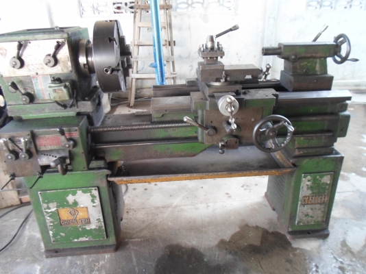 แท่นกลึง 5 ฟุต ชินเย่ ไต้หวัน 2 เพลา เกียร์บล็อก 63,000 แท่นกลึง 5 ฟุต ชินเย่ ไต้หวัน 2 เพลา เกียร์บล็อก 63,000