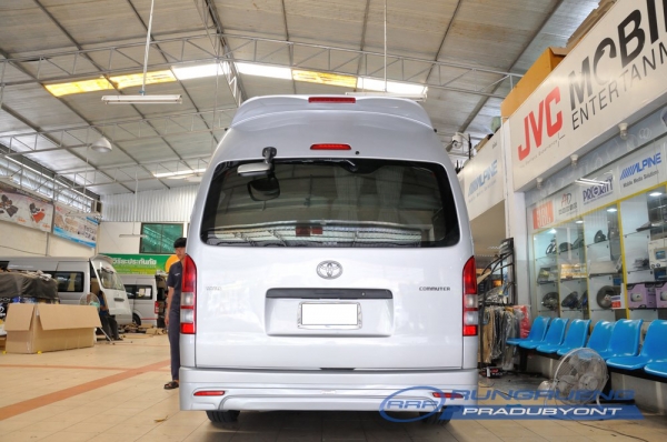 ขายด่วนรถตู้ TOYOTA/COMMUTER 2008พร้อมตกแต่งภายใน Style VIP