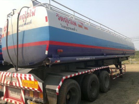 ขายหางถังน้ำมัน 3 เพลา ขนาด 37000-40000 ลิตร มีให้เลือกหลายหาง สภาพสวย ตามสภาพ
