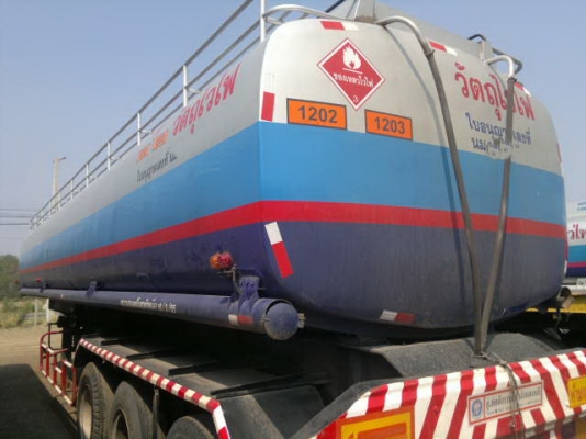ขายหางถังน้ำมัน 3 เพลา ขนาด 37000-40000 ลิตร มีให้เลือกหลายหาง สภาพสวย ตามสภาพ