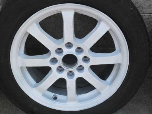 ล้อแม็ก 15นิ้ว 4รู100/114 + ยาง 185/55R15 ล้อแม็ก 15นิ้ว 4รู100/114 + ยาง 185/55R15