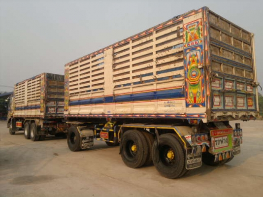 ขายรถพ่วง 22 ล้อ 2 เพลา แม่-ลูก กระบะเหล็กคอกเกษตรดั้ม ISUZU 360 ปี.มิ.ย 52 สภาพสวย จัดแนนร์ได้ สนใจดทรด่วน