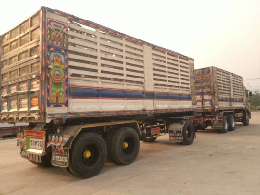 ขายรถพ่วง 22 ล้อ 2 เพลา แม่-ลูก กระบะเหล็กคอกเกษตรดั้ม ISUZU 360 ปี.มิ.ย 52 สภาพสวย จัดแนนร์ได้ สนใจดทรด่วน