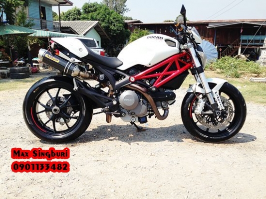 แม็กสิงห์บุรี//DUCATI MONSTER M796 ABS ปี20011 รถศูนย์ แต่งเพียบ ทะเบียนพร้อมโอน