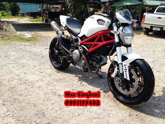 แม็กสิงห์บุรี//DUCATI MONSTER M796 ABS ปี20011 รถศูนย์ แต่งเพียบ ทะเบียนพร้อมโอน
