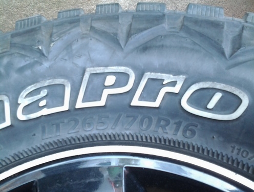 ยาง 265 ล้อ 16