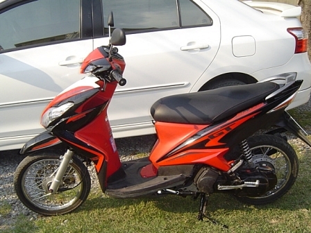 Mio125i GT ปลายปี 2011 สีแดงตัดดำ สวยใหม่เดิม