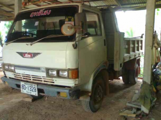 HINO ดั้มKM777 เครื่องWO4D 117 Fหน้าFหลัง มีเกียร์สโลวกลาง แอร์หนาว เพาเวอร์