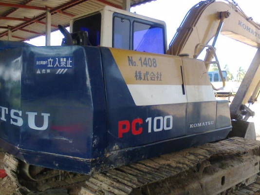 KOMATSU PC 100-5 รถเก่านอก ไฟฟ้าครบ เอวแน่น