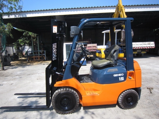 ขาย รถยก TOYOTA 1.5 ตัน รุ่น 7FG15 (เบนซิล) มือสองญี่ปุ่น