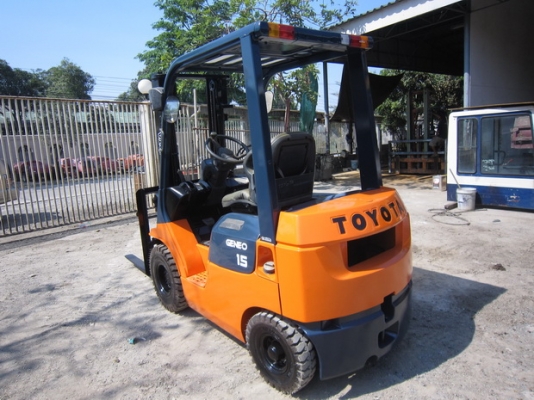 ขาย รถยก TOYOTA 1.5 ตัน รุ่น 7FG15 (เบนซิล) มือสองญี่ปุ่น