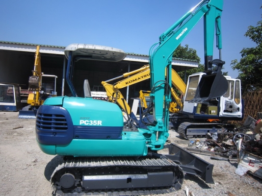 ขาย รถขุดเล็ก KOMATSU รุ่น PC35R-8- แทร็กเหล็ก มือสองญี่ปุ่น