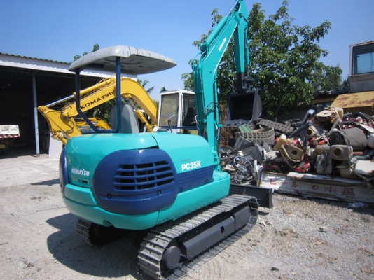 ขาย รถขุดเล็ก KOMATSU รุ่น PC35R-8- แทร็กเหล็ก มือสองญี่ปุ่น
