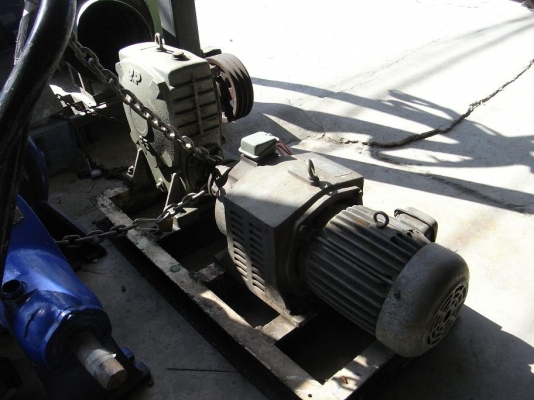 ขายมอเตอร์ 3 HP.+ ชุดเกียร์ทดรอบได้ สภาพสวยพร้อมใช้งาน