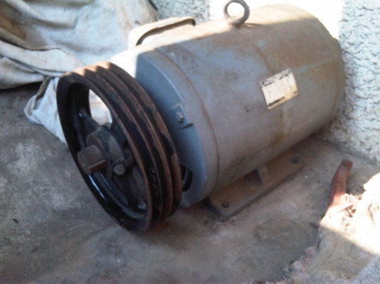 ขายมอเตอร์ไฟฟ้า Hitachi 15 แรง นำเข้าจากญี่ปุ่น ใช้ไฟ3สาย(ใช้ไฟเมืองไทยได้เลย)