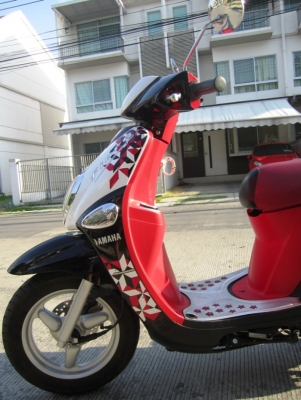 (ขายแล้วค่ะ) Yamaha Fiore ลายใหม่ๆ  รถใหม่ๆ  2012  พร้อมชุดแต่ง Yamaha แท้ ราคาสุดคุ้มเพียง 26,900 บาทเท่านั้น