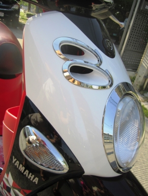 (ขายแล้วค่ะ) Yamaha Fiore ลายใหม่ๆ  รถใหม่ๆ  2012  พร้อมชุดแต่ง Yamaha แท้ ราคาสุดคุ้มเพียง 26,900 บาทเท่านั้น