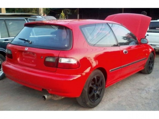 honda3door B16A แอร์เย็น เครื่องแรง ติดแก๊ส พร้อมใช้