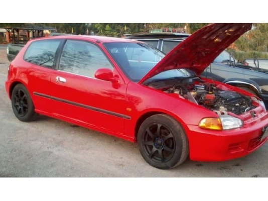 honda3door B16A แอร์เย็น เครื่องแรง ติดแก๊ส พร้อมใช้